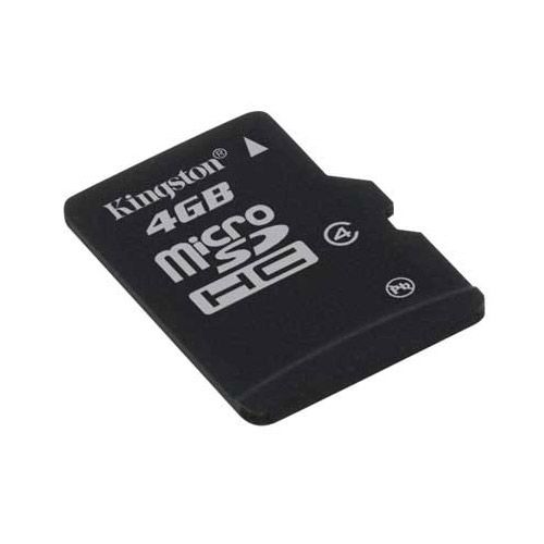 Kingston microSDHC Card 4 GB, Class 4