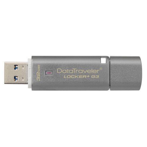 Kingston DataTraveler Locker+ G3, 32 GB USB Stick, USB 3.0