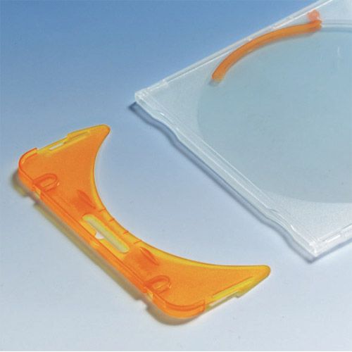 Flip'n Grip Archivierungsclip, orange transparent, VPE 20 Stk.